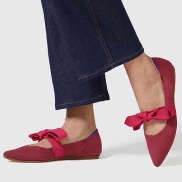 Rothy's Shoes - Rothy’s Mary Jane Flats in Cinnamon Red Size 8